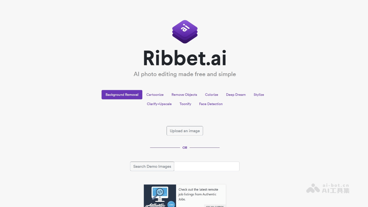 Ribbet.ai 截图