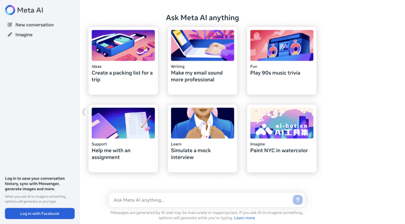 Meta AI助手 截图