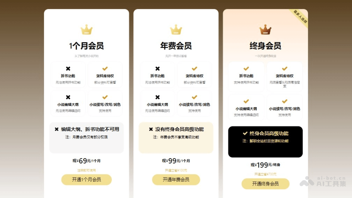 笔灵AI小说 截图