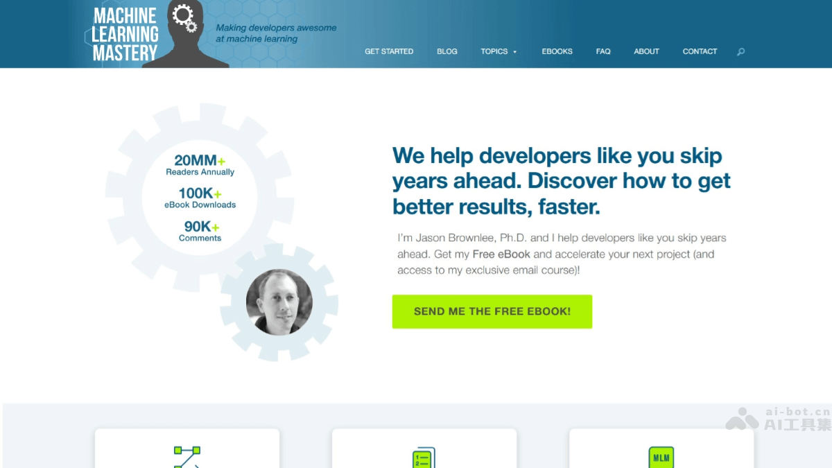 MachineLearningMastery 截图