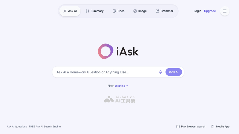iAsk AI 截图
