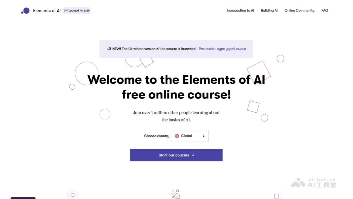 Elements of AI 截图